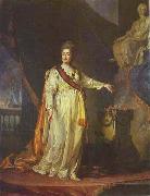 Dmitry Levitzky Catherine II as Legislator in the Temple of the Goddess of Justice Spain oil painting artist